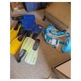 Swimming Gear // Snorkels, Masks, Flippers
