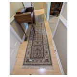 Entryway Rug Runner / about 8' long, 2' wide