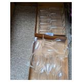 (8) Champagne Flutes + (8) Plastic Wine Glasses
