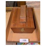 Shoe Shine Box w/ Contents