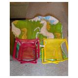Unicorn Sleeping Bag + (2) Children's Chairs
