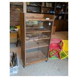 Stereo Cabinet w/ Glass Doors