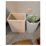 Curling Iron, Hair Dryer, Waste Baskets