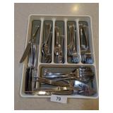 Flatware in Organizer