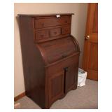 Antique Shopkeepers Desk - 33'w x 21'D x 53' T