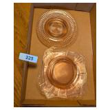 Pink Depression Plates