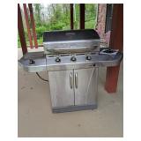 Char Broil Gas Grill & Tank w/ Newer Fitting +