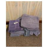 Bath Towels in Shades of Lavender