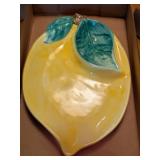 Lemon Shaped Serving Platter