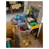 Brass Tone Floor Lamp