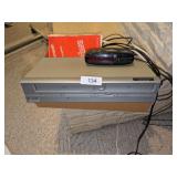 Emerson VHS/DVD Player + Clock Radio