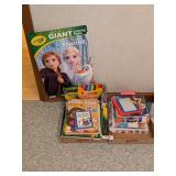Coloring Books, Markers, Crayons, Puzzles, Etc.
