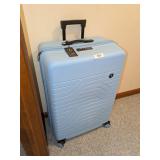 Light Blue Hard Sided Luggage
