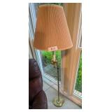 Brass like Floor Lamp
