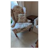 Wingback Chair & Matching Oversized Chair