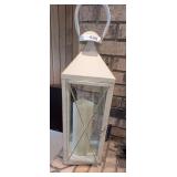 28" Decorative Lantern w/ Battery Candle