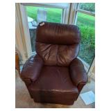 Swivel, Rocker Leather Recliner