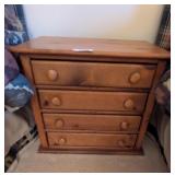 Small Solid Wood night stand