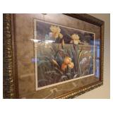 Wall Decor (Yellow Irises Picture)