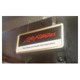 2 Sided Life Fitness Lighted Sign