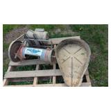 Discharge Auger & Motor