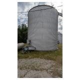 Grain Bin 21ft. Dia. w/ Fuse Box & Bin Sweep