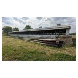 44 ft. x 88 ft. Hog Barn - Metal & Wood Only!