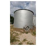 York 1966 24ft. Dia Grain Bin w/ Fan &