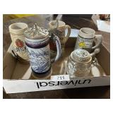 Assorted Steins