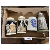 Assorted Steins
