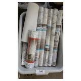 Plastic Tub w/ Adhesive Shelf Liner