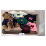Teddy Bear & (6) Seasonal Sweaters