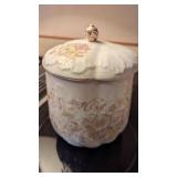 Biscuit Jar & (2) Bowls