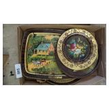 Assorted Vintage Trays
