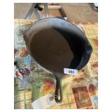Large Cast Iron Skillet 14" Unmarked