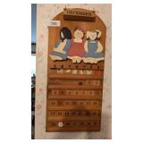 Folk Art Perpetual Calendar