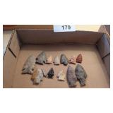(12) Native American Artifacts / Arrowheads +