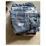 (6) Pairs of Assorted Jeans Approx. Size 36-38 -*