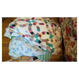 Modern Wedding Ring Bedspread, Other Comforters +