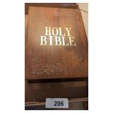 Wood Box for Holy Bible