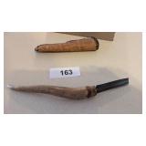 Handcrafted Knife/Tool w/ Leather Crafted Sheath