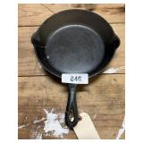 Unmarked #6 Cast Iron Skillet
