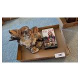 Wolf Figurine & Fish Hawk VHS Tape