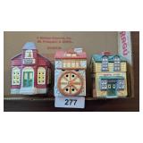 Votive Candle Holder Village