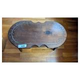 Small Primitive Style Wooden Bench