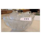 Square Punch Bowl, Ladle & Cups