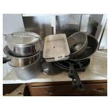 Assorted Cooking Pans
