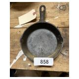 Three Notch Lodge #3 Cast Iron Skillet
