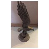 Heavy Brass Eagle, ~9" tall