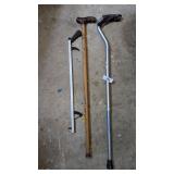 (2) Canes & Grabber
